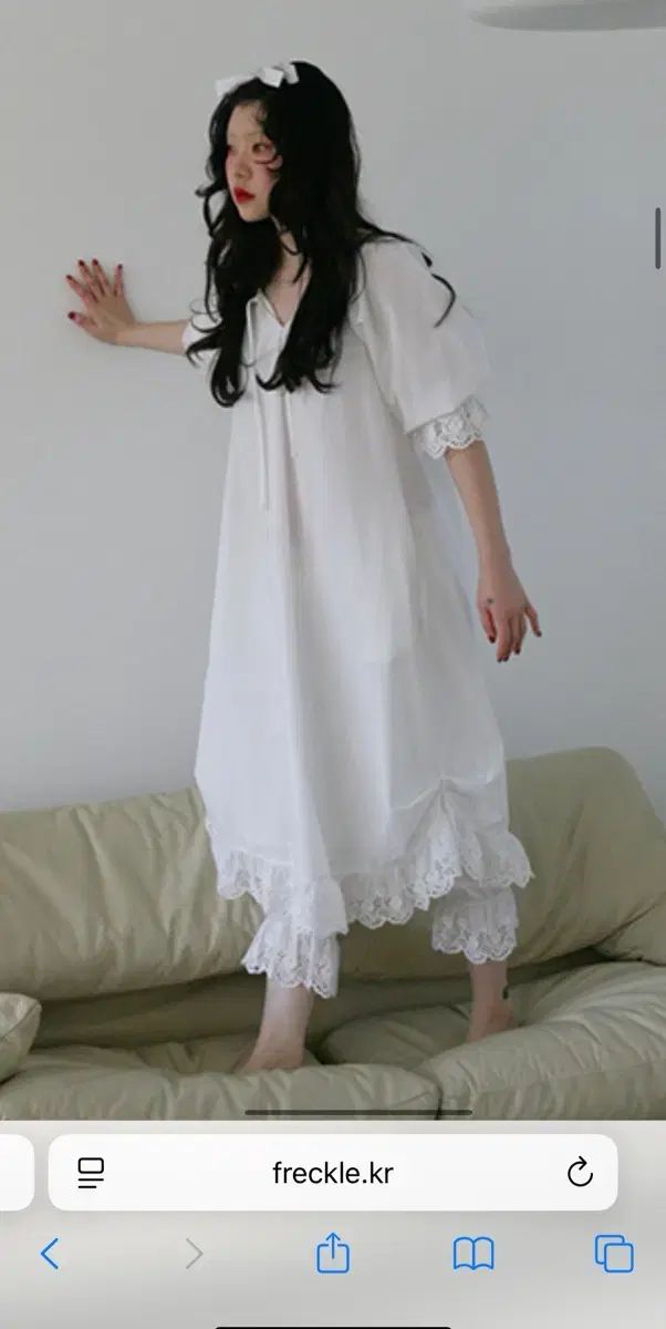 フレックル ローズ レース フレンチ ドレス