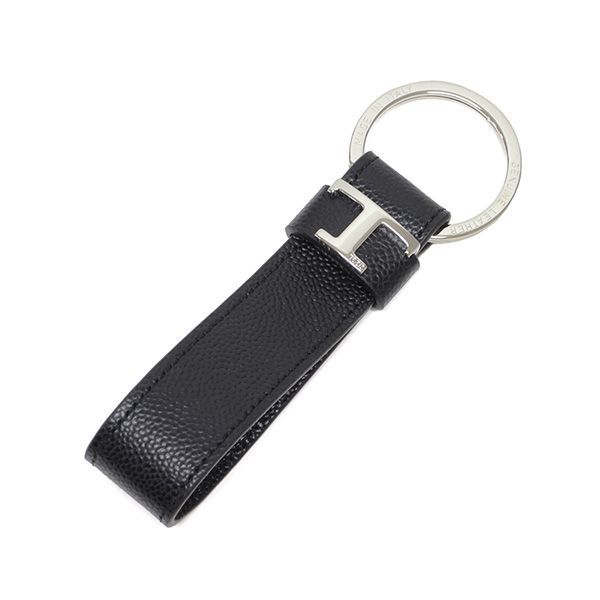 25AWモデル トッズ TOD S Tタイムレス メタルロゴ キーホルダー ブラック XAMTSIGA200 UGA B999 2025-26AW goods