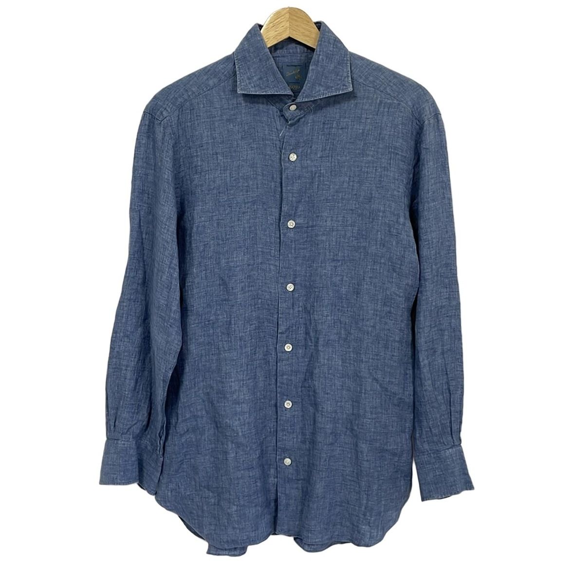 BARBA バルバ 長袖シャツ サイズ40 M メンズ - ライトブルー