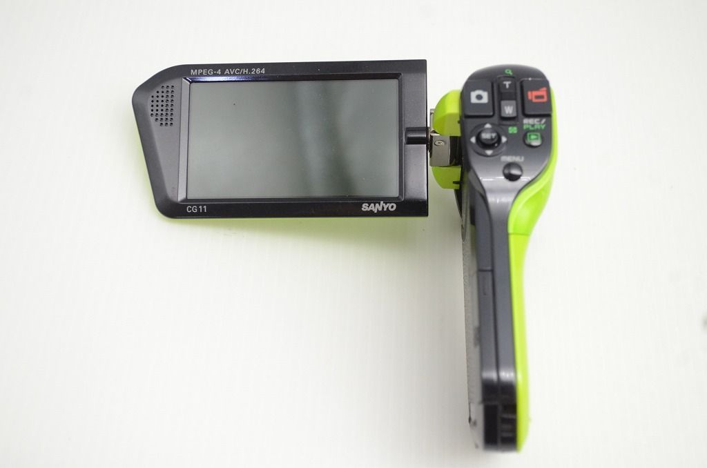 デジタルビデオカメラ グリーン