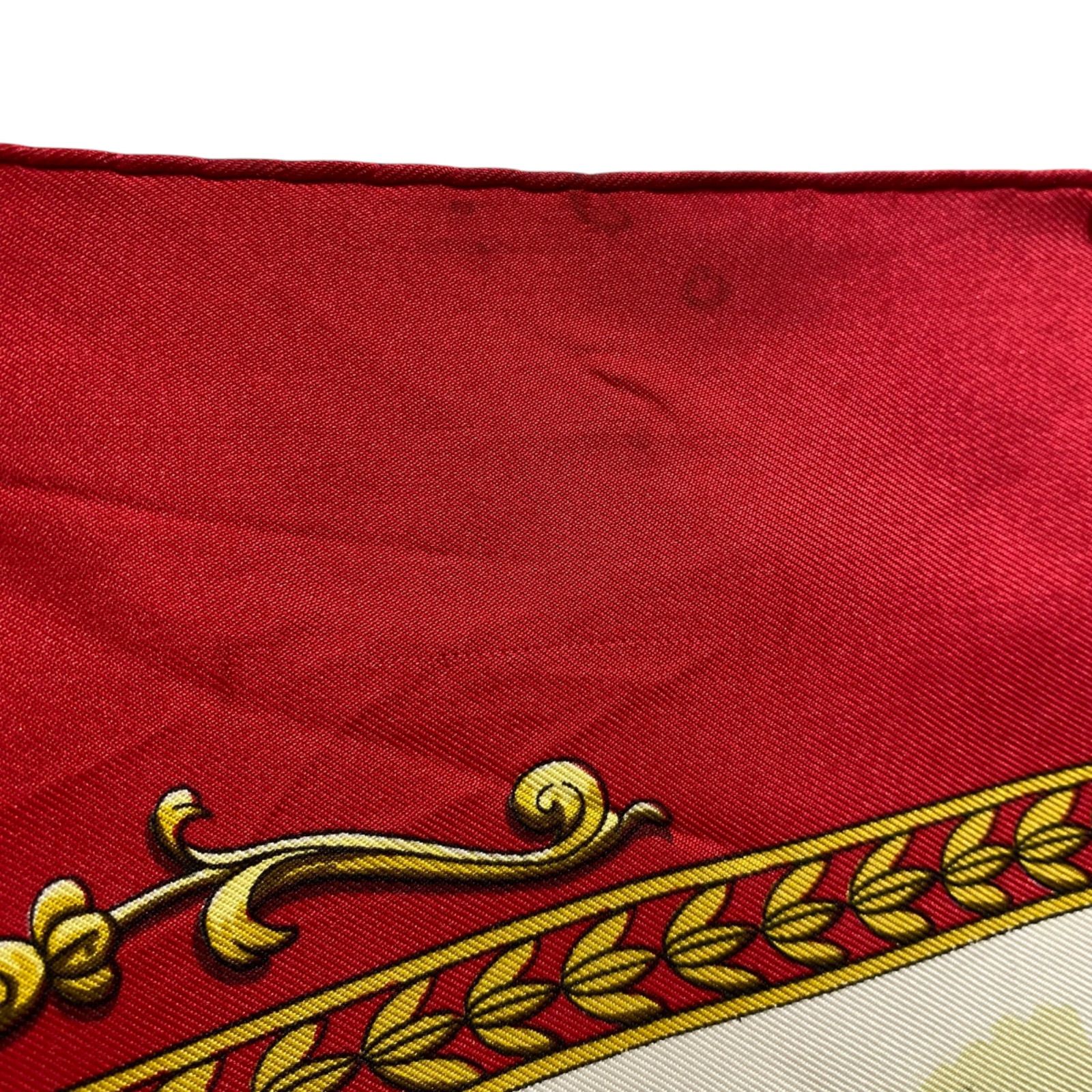 エルメス カレ90 LA PROMENADE DE LONGCHAMPS シルクスカーフ