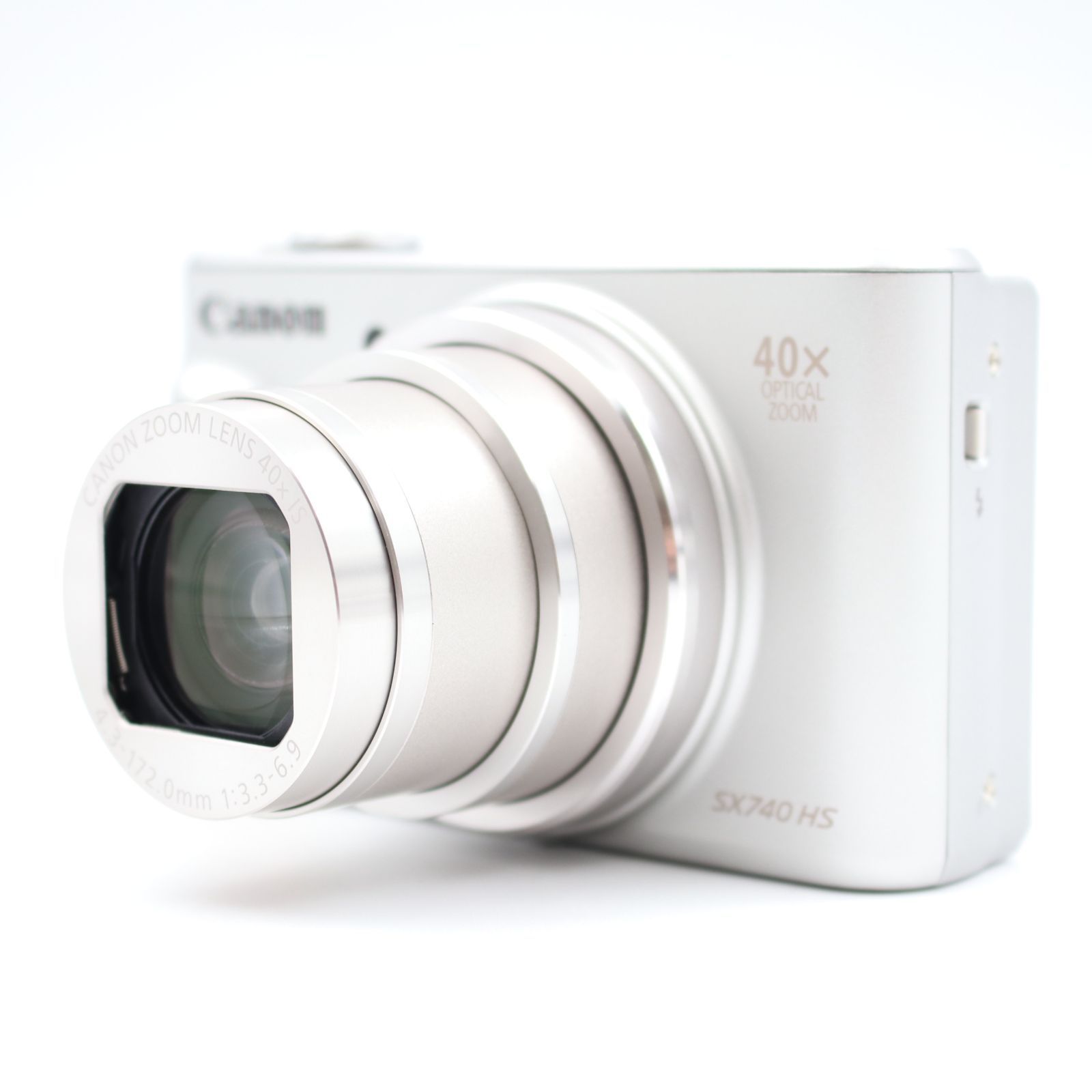 □新品同様□ CANON PowerShot SX740 HS シルバー コンパクトデジタル