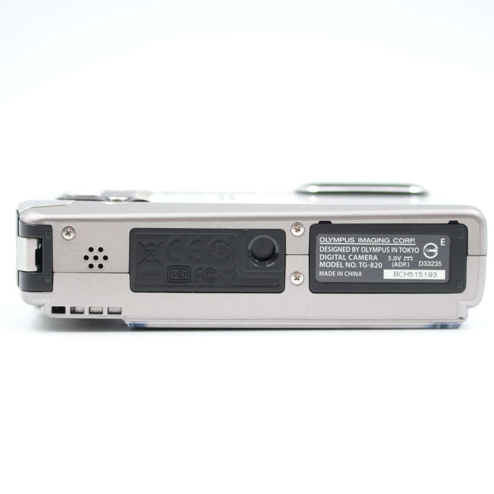 □極上品□ OLYMPUS TOUGH TG-820 シルバー コンパクトデジタルカメラ