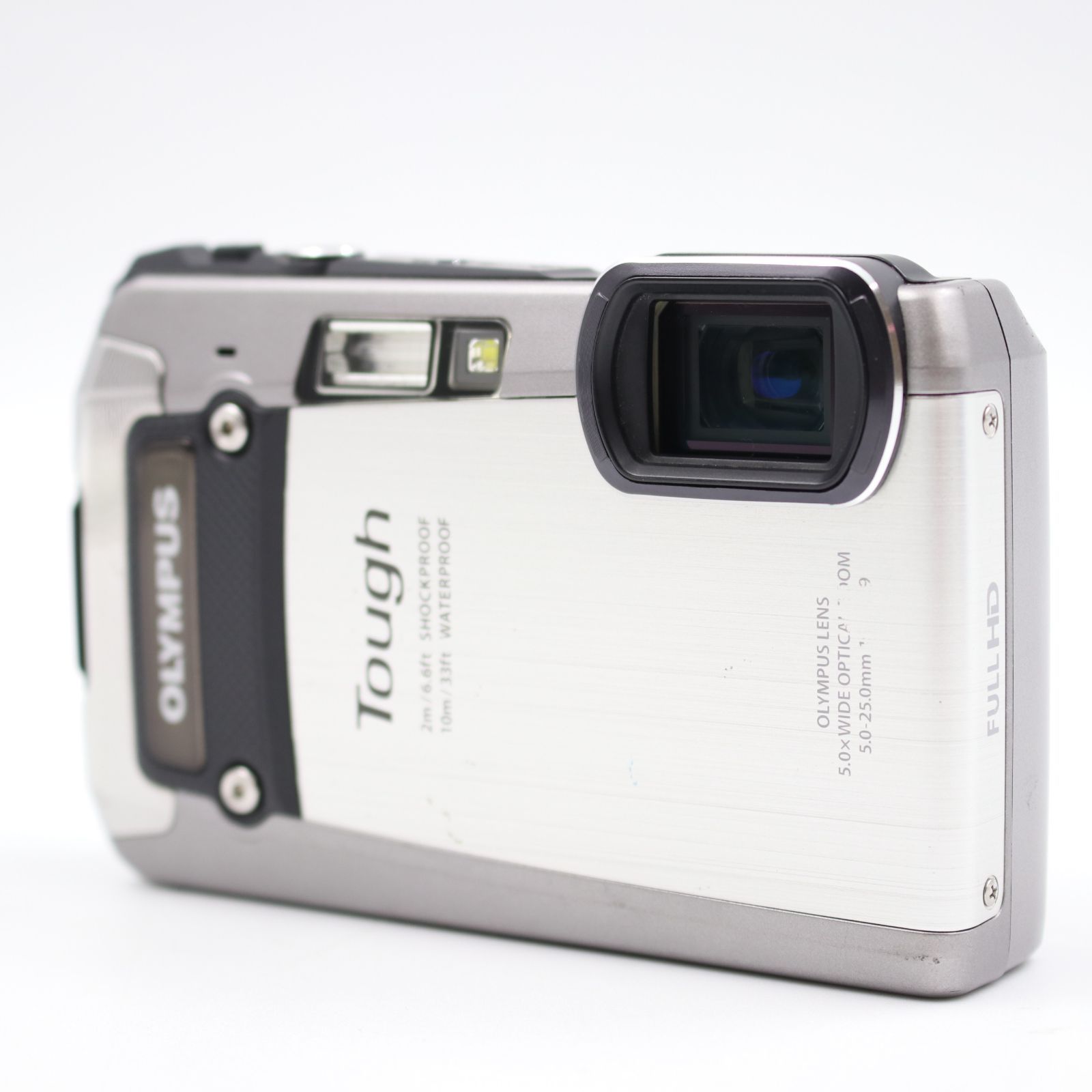 シルバー コンパクトデジタルカメラ