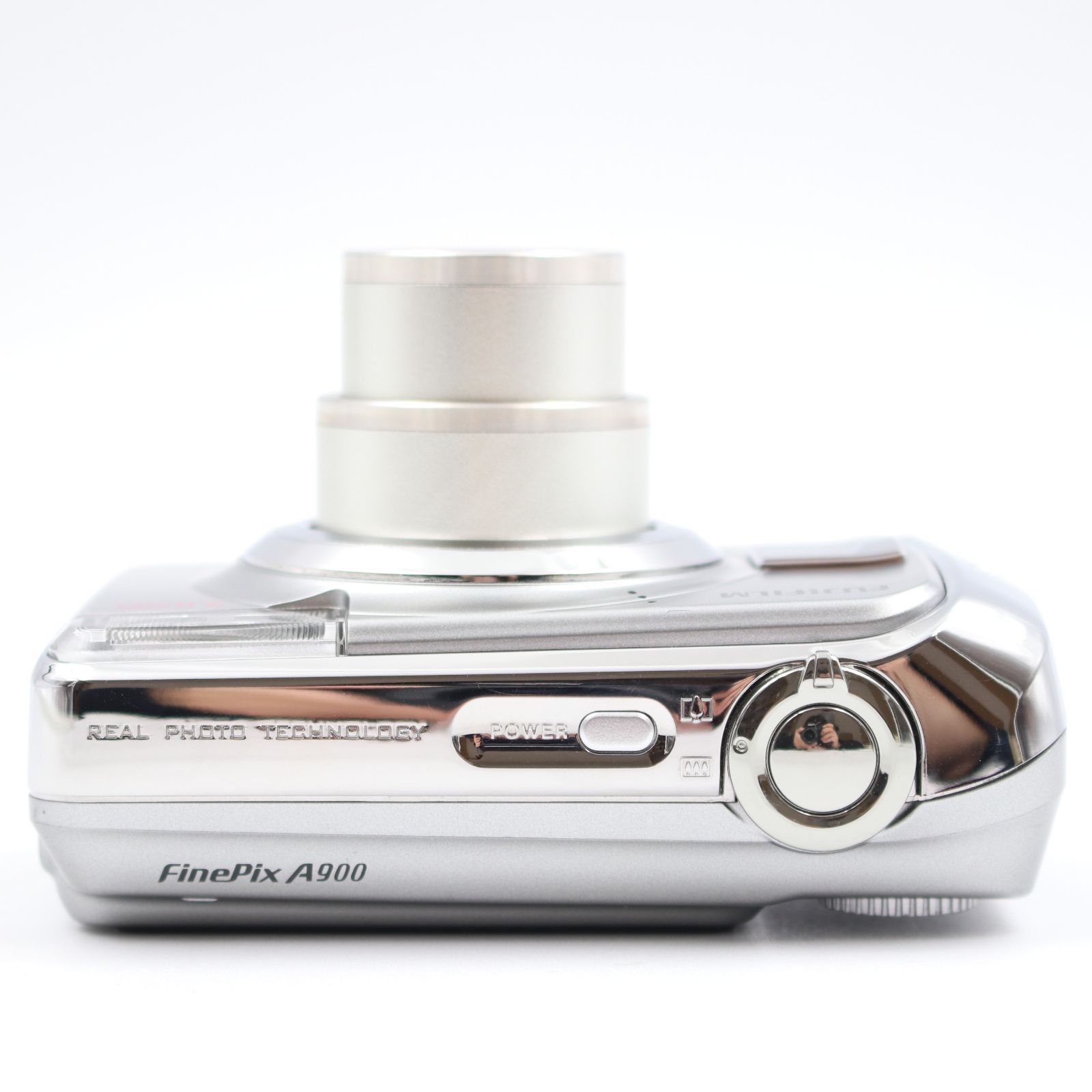 □極上品□ FUJIFILM FinePix A900 シルバー コンパクトデジタルカメラ