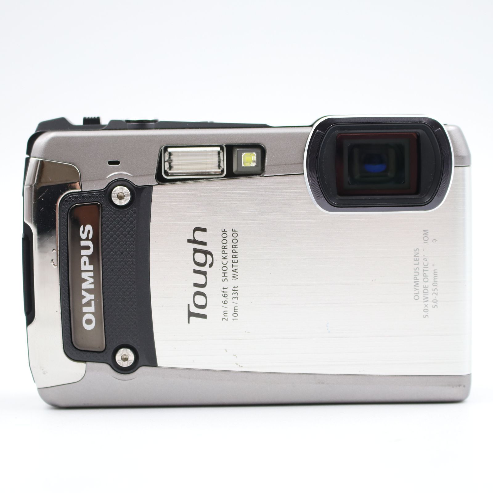 上品 OLYMPUS TOUGH TG-820 シルバー コンパクトデジタルカメラ オリンパス