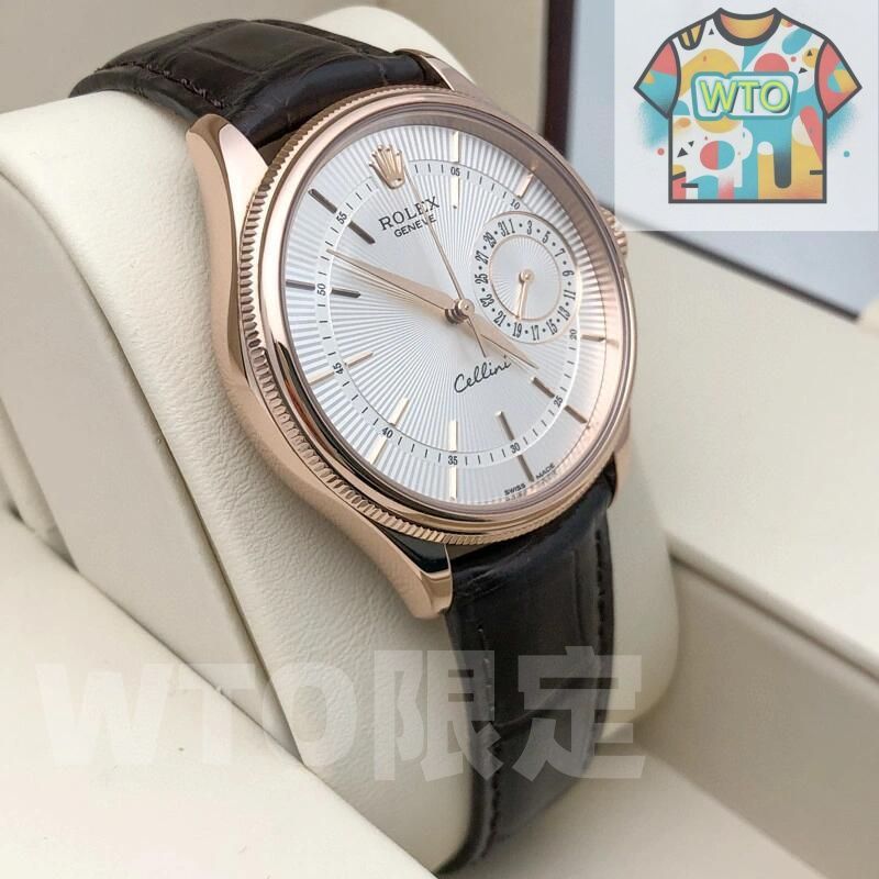 ご 大 です 39 mm ロレックスチェリーニm 50515 0009 自動巻き WTO通販 WTO輸入 RTY 24 その他 トップス メンズ