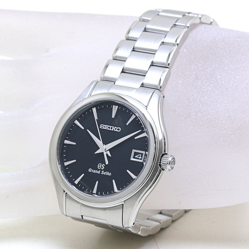 SEIKO セイコー グランドセイコー SBGX 041 9 F 62 0 A 10 デイト クォーツ 電池交換済 購 腕時計 メンズ ステンレススチール 40156