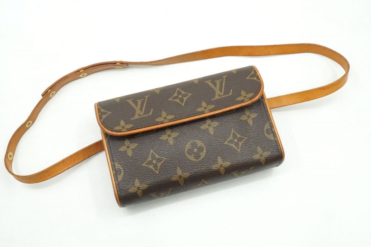 ルイ ヴィトン モノグラム ポシェット フロランティーヌ M5185 ウエストポーチ ベルトバッグ Louis Vuitton 4359h