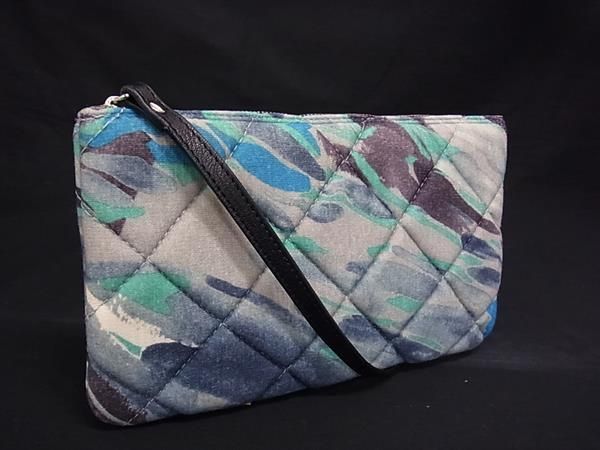 EMILIO PUCCI エミリオプッチ キャンバス マルチポーチ マルチケース