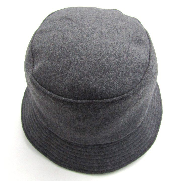 キジマタカユキ ハット ウール 帽子 ブランド レディース グレー KIJIMA TAKAYUKI