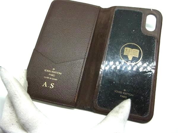 LOUIS VUITTON ルイヴィトン M63443 モノグラム フォリオ iPhoneX/XS