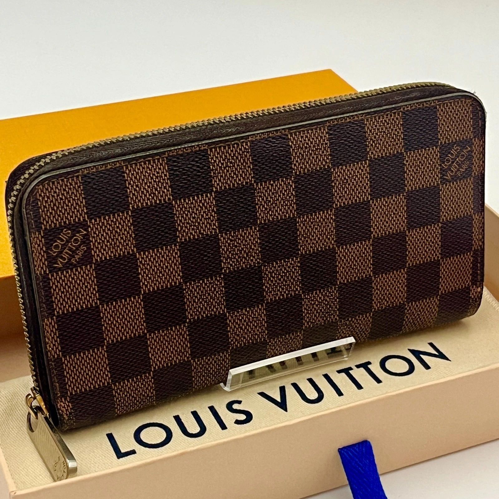 LOUIS VUITTON ルイ ヴィトン 長財布 ダミエ ジッピーウォレット N60015 A21