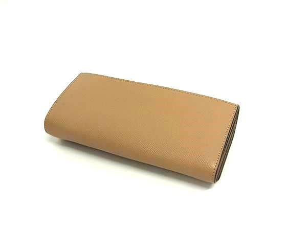 COACH コーチ 58307 レザー パスケース付き 二つ折り 長財布