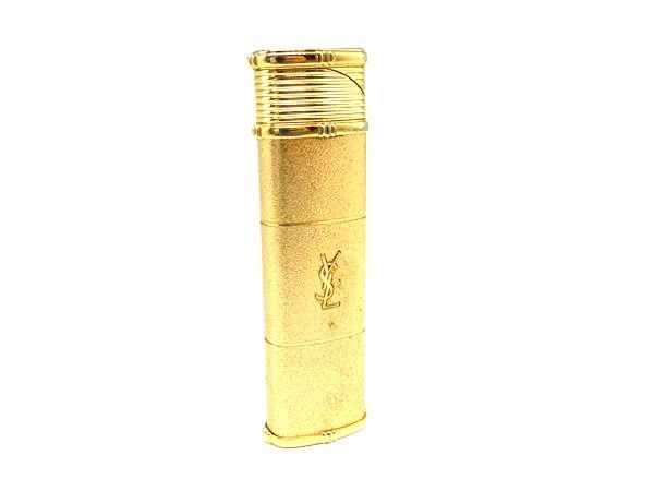 □美品□ YVESSAINTLAURENT イヴサンローラン 高級ガスライター