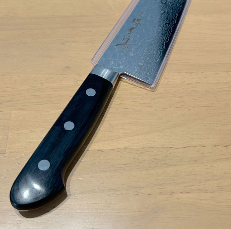 大 堺孝行 ダマスカス 牛刀 包丁 210mm 45層 AUS10 鏡面加工 WWW_OPDRERGINERDOGAN_COM