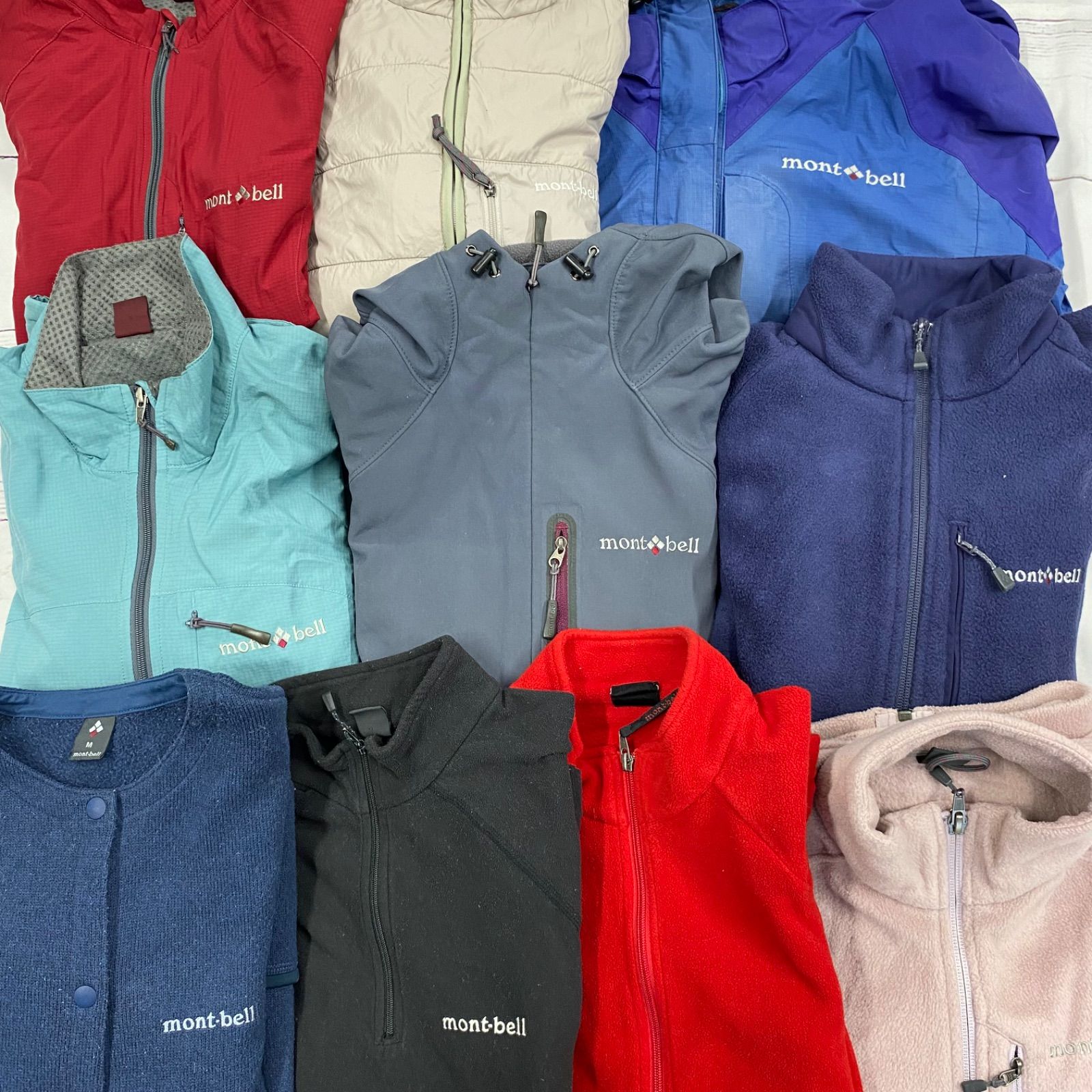 S213 レディース モンベル まとめ10点セット アウター フリース