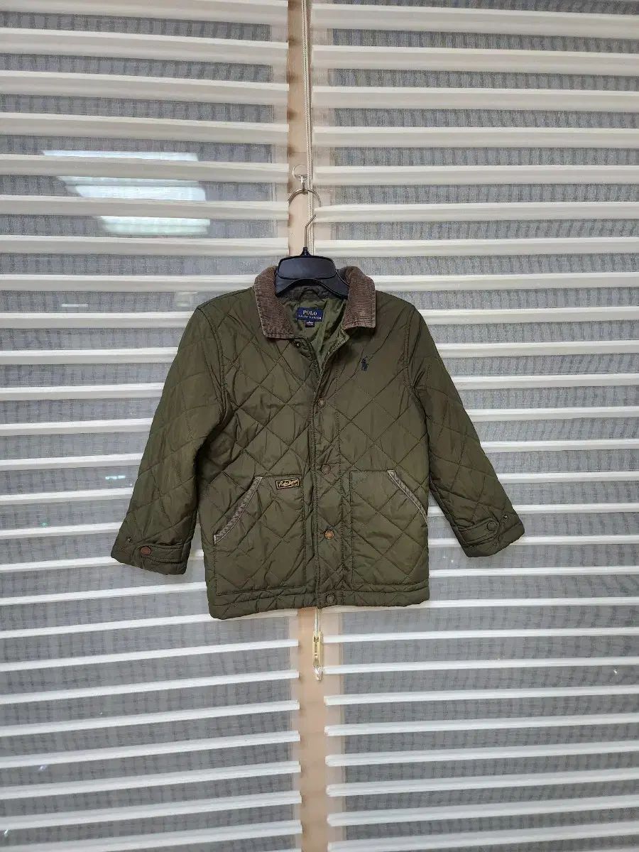 ポロラルフローレン キルティングジャケット オリーブ色 6