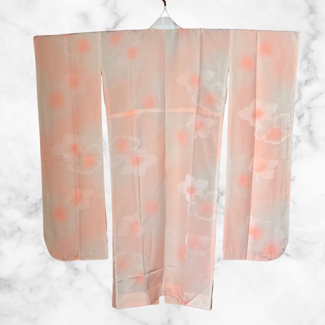 刺繍衿付き ブランドふりそで