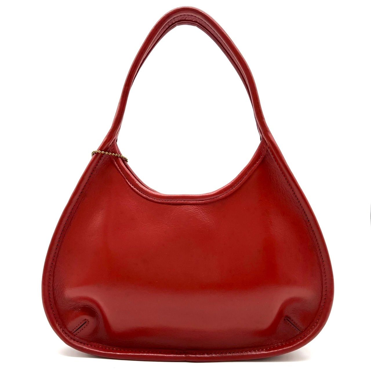 コーチ　オールドコーチ　エルゴ　赤 レザー ショルダーバッグ コーチ ショルダーバッグ 肩掛け レザー オールドコーチ レディース