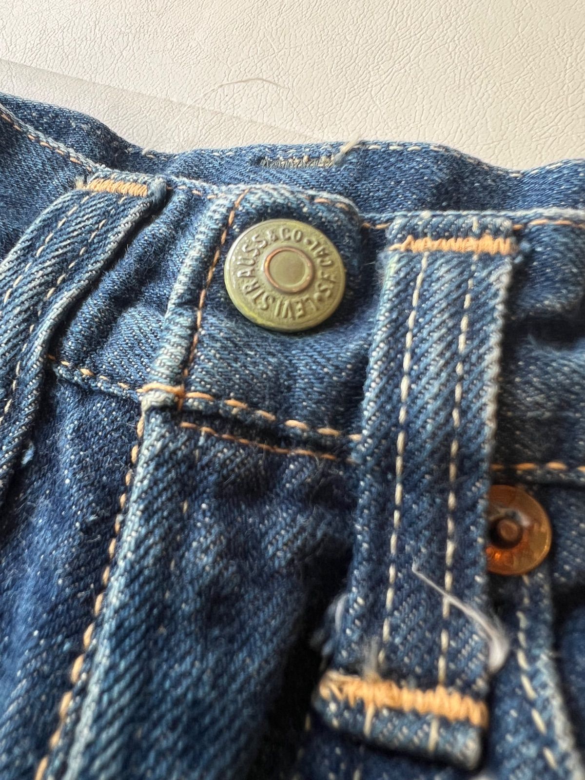 スペシャル/ 片面タブ】50's Levi's 503ZXX 47モデル 革パッチ AGE0