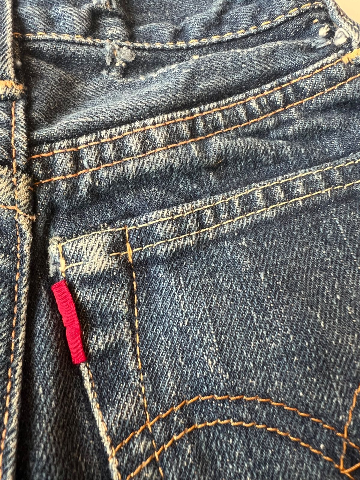 スペシャル/ 片面タブ】50's Levi's 503ZXX 47モデル 革パッチ AGE0