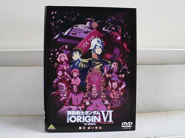 DVD 機動戦士ガンダム THE ORIGIN 全6巻 ケース無し発送 レンタル落ち ZX1261