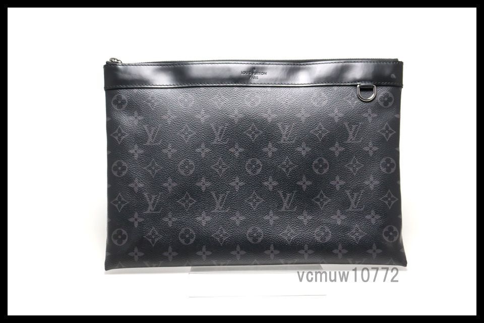 近年モデル 美 ルイヴィトン モノグラムエクリプス ポシェットディスカバリー レザー クラッチバッグ セカンドバッグ 1030wt32248