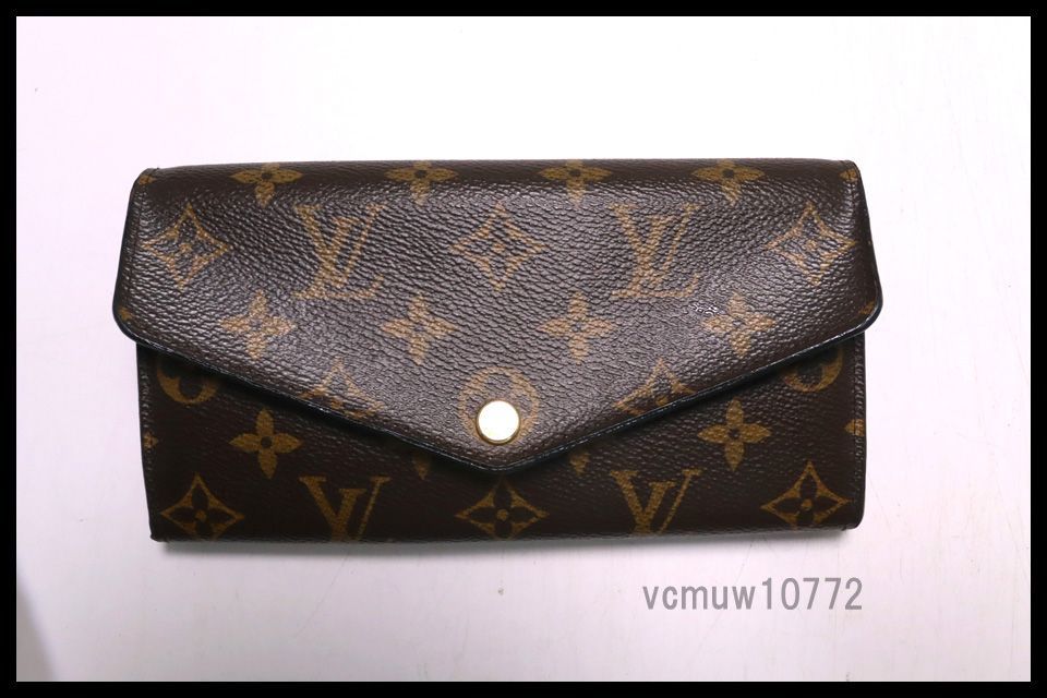 近年モデル 美 LOUIS VUITTON モノグラム ポルトフォイユヴィクトリーヌ レザー 3つ折り財布 ルイヴィトン 1030 vw 956315