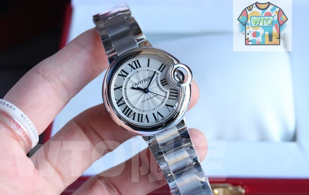 ご 大 です カルティエ ブルー バルーン レディース 腕時計 自動巻き｜ ｜ -WTO店名をご ください