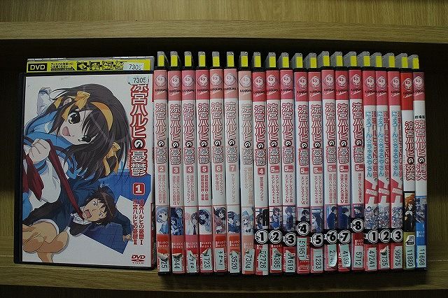 DVD 涼宮ハルヒの憂鬱 第1期 + 第2期 + 激奏 + 劇場版 + ちゅるやさん