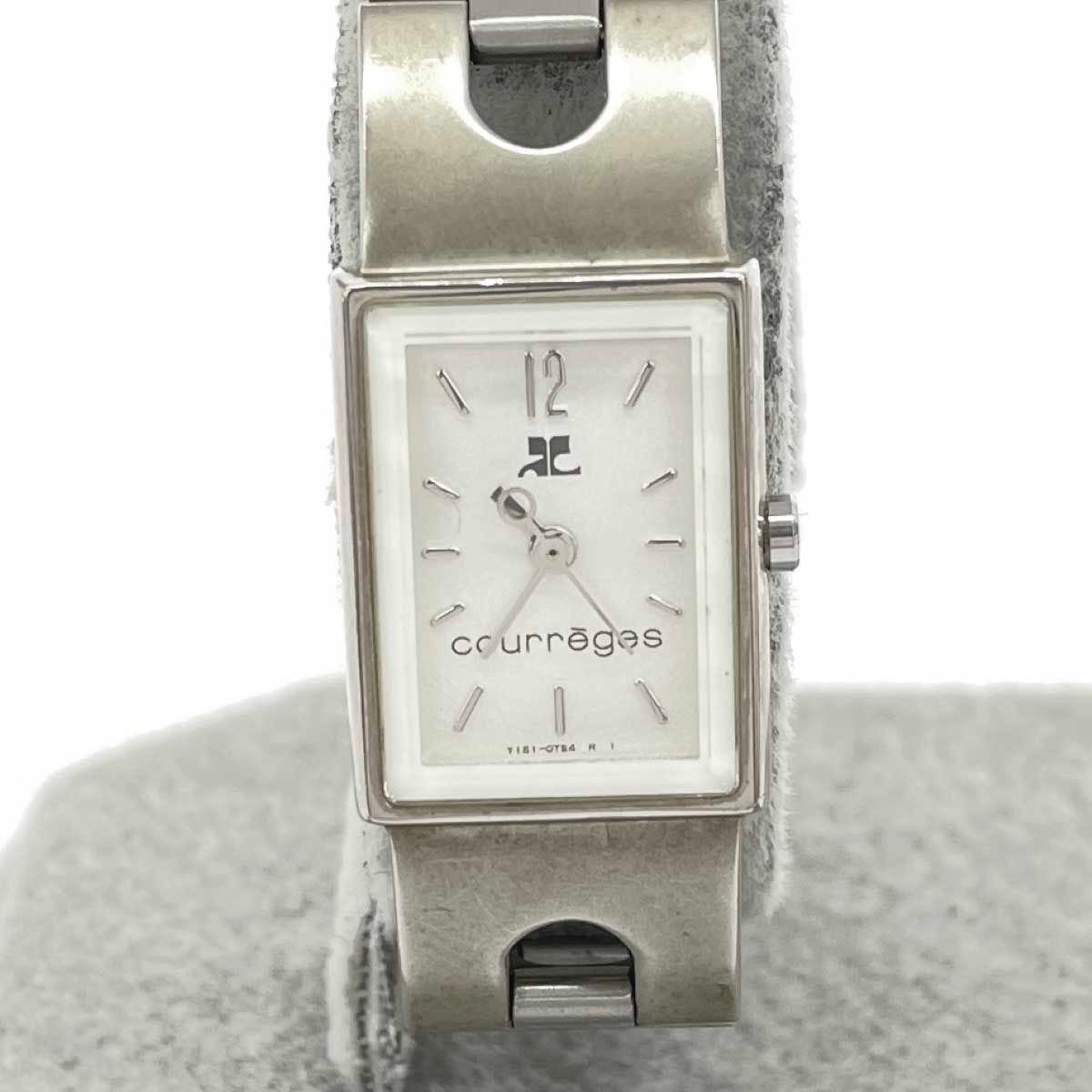 Courreges クレージュ ブレスウォッチ 腕時計 クォーツ/SS/ Y151-5G00