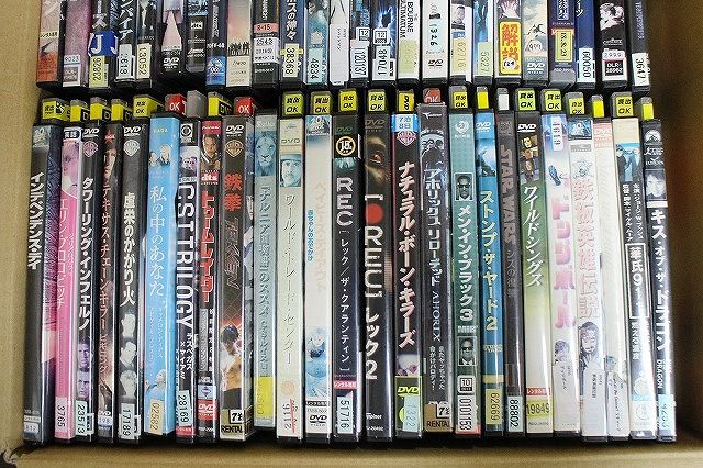 DVD 洋画 ドラマ アクション 等 処分品 現状渡し 50本セット ※ケース