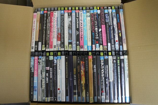 DVD 洋楽 ライブ コンサート 等 50本セット 処分品 ケース無し レンタル落ち 音楽2