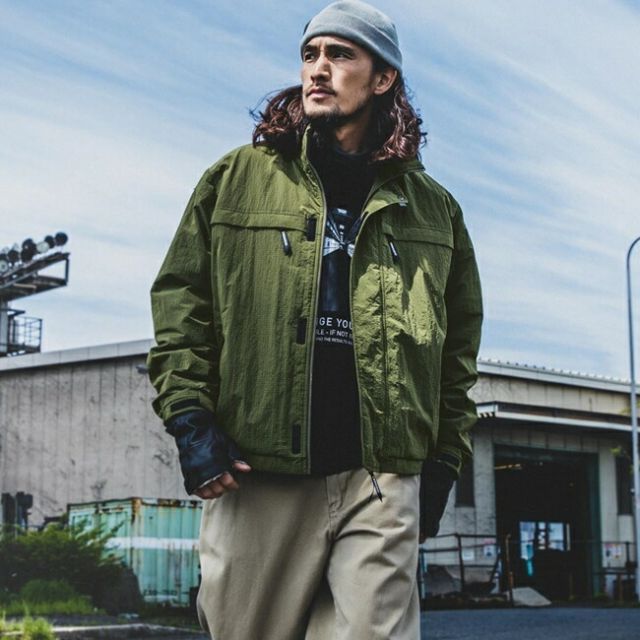 種類12：27 ファッション オレンジ/M 寅壱 ライト防寒ジャケット 2590