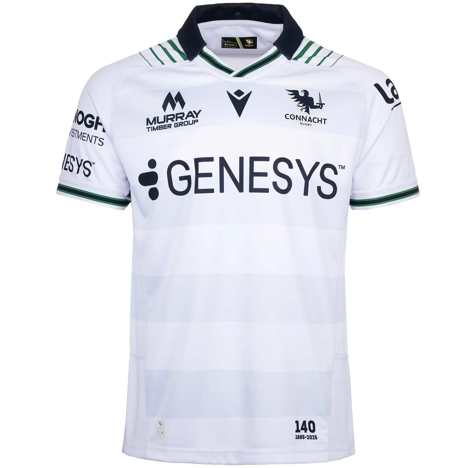 マクロン ラグビー コナート 2025 2026 アウェイ ジャージ 白 ホワイト 公式モデル 日本未発売