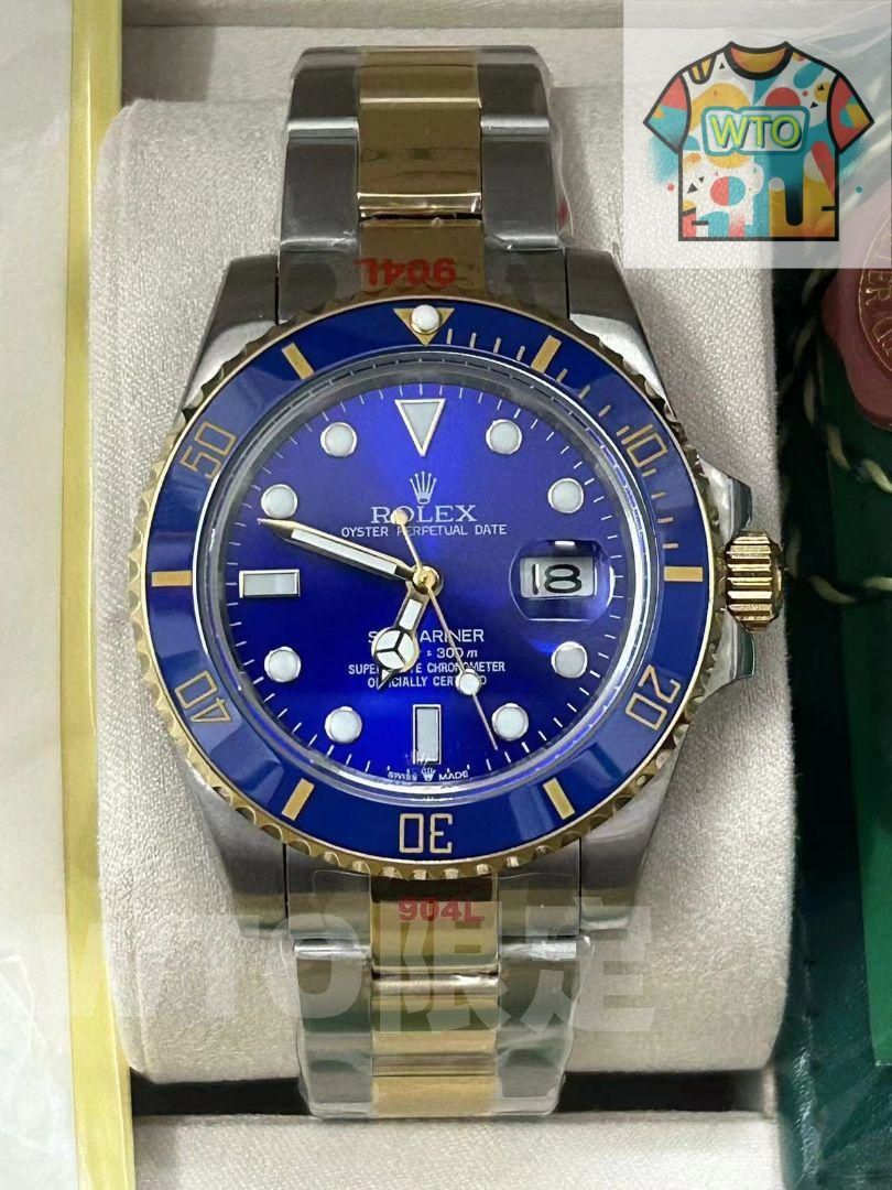 ROLEX サブマリーナー ブルー ゴールド｜WTO通販｜ -WTO店名をご ください-WTO輸入-JUN 63