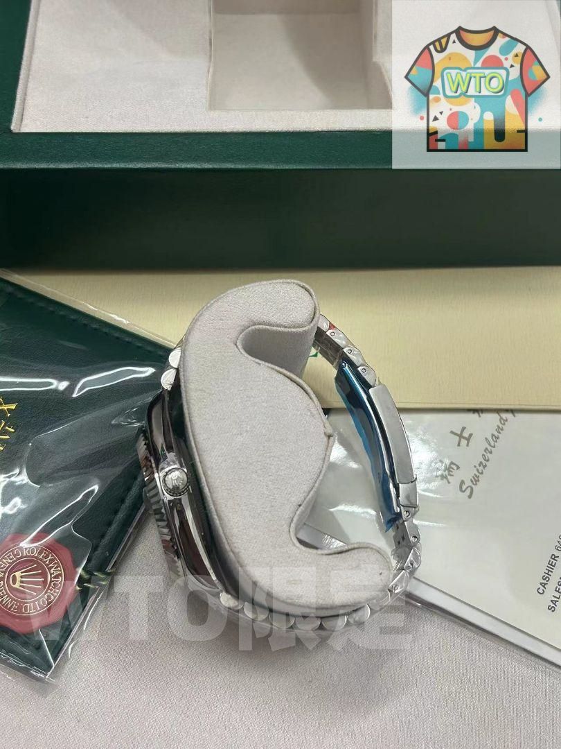  ROLEX Datejust 自動巻き腕時計 ブラック｜ ｜ -WTO輸入2 自動巻き時計 腕時計(アナログ)