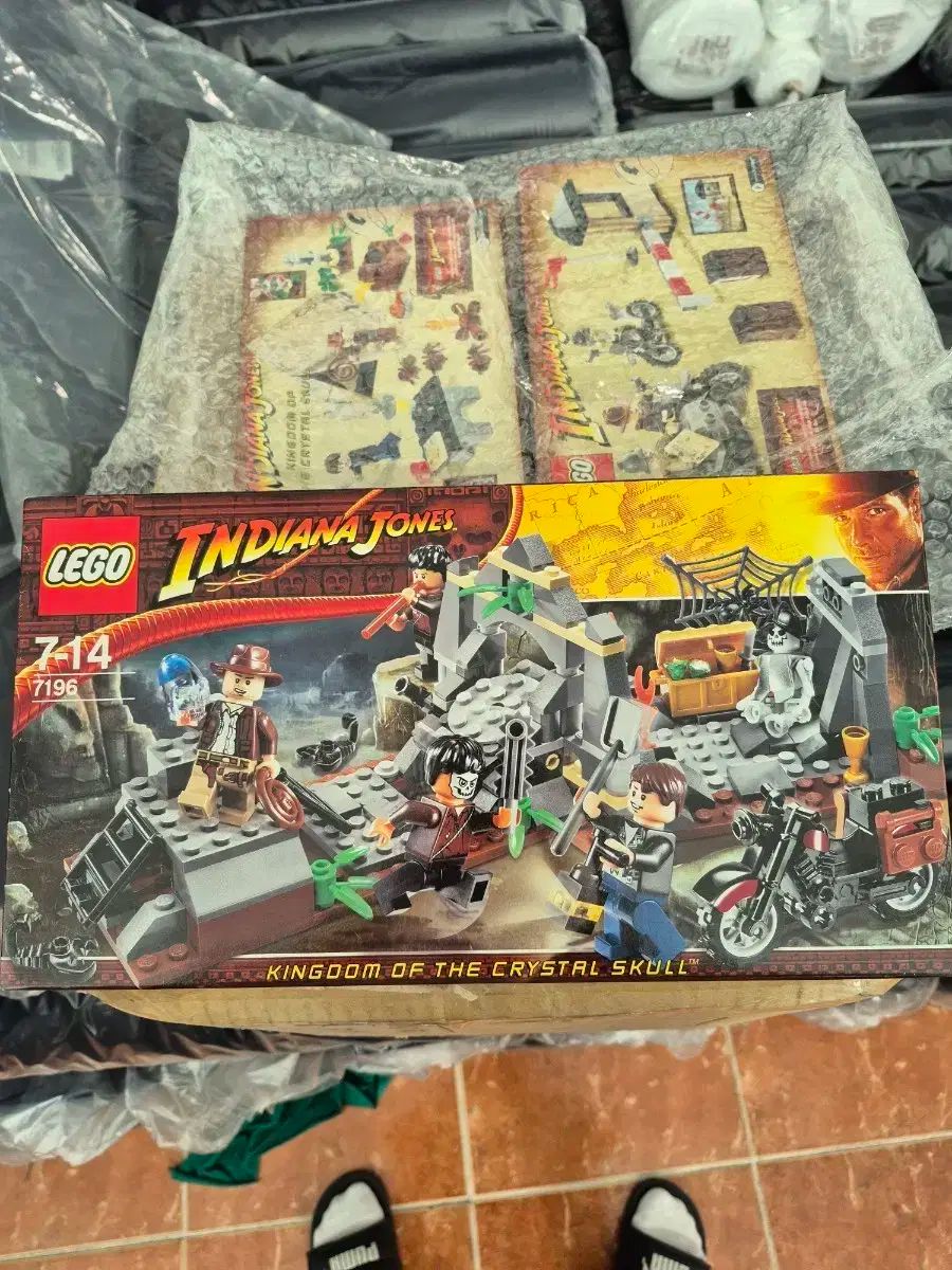 LEGO インディ ジョーンズ 7196 チョーチラー墓地の戦闘