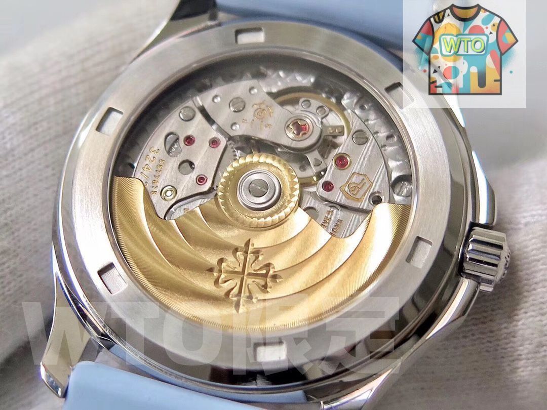 パテックフィリックブルーのレディースウオッチ