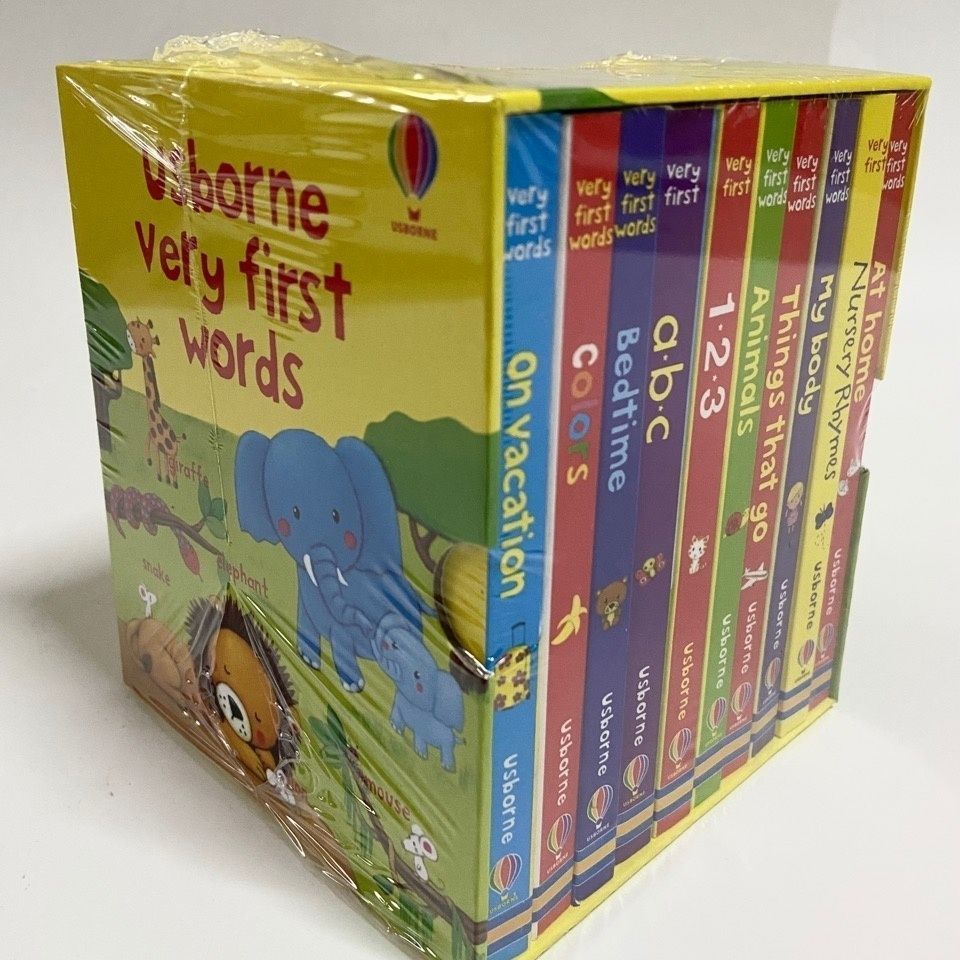 新品 Usborne Very first words ギフトセット 子供 洋書 児童書 英語