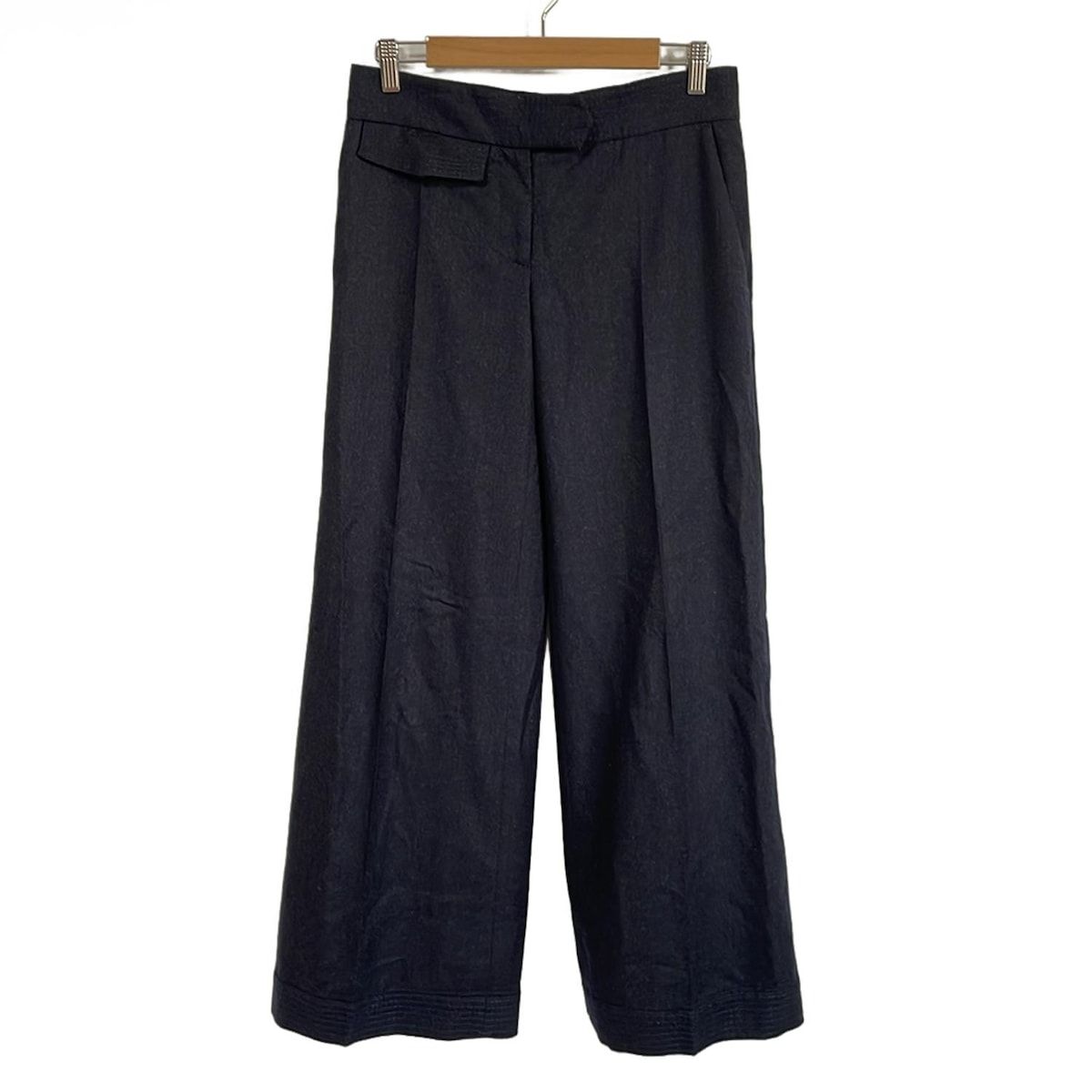 stellamccartney ステラマッカートニー パンツ サイズ38 L レディース - ダークネイビー フルレングス