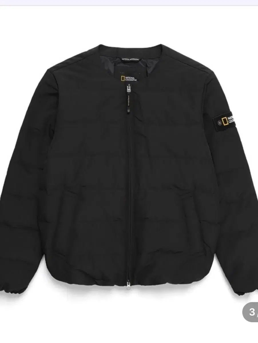 ナショナルジオグラフィック 軽量ダウン チャコール