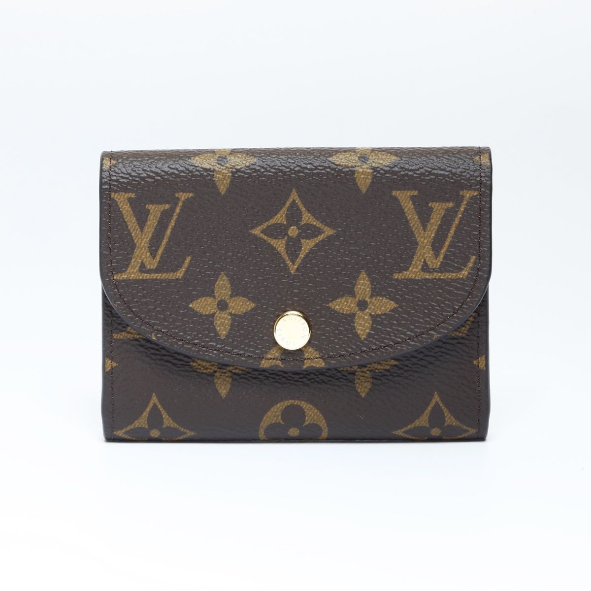 LOUIS VUITTON ルイ ヴィトン 二つ折り財布 モノグラム ポルトモネ ロザリ