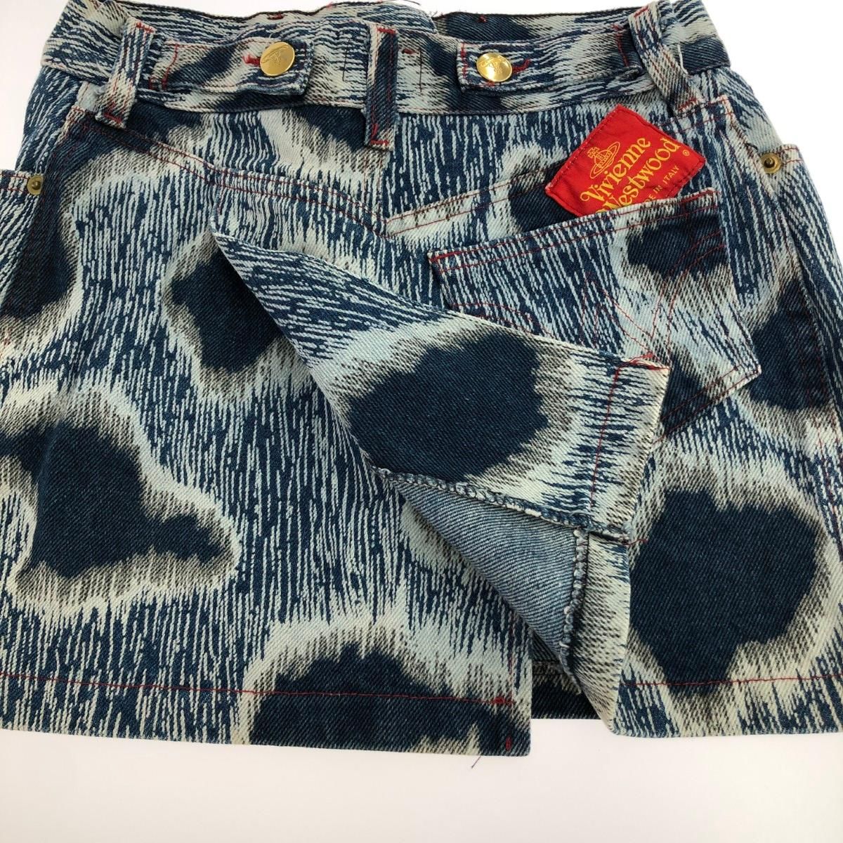 Vivienne Westwood ヴィヴィアンウエストウッド デニムレオパード