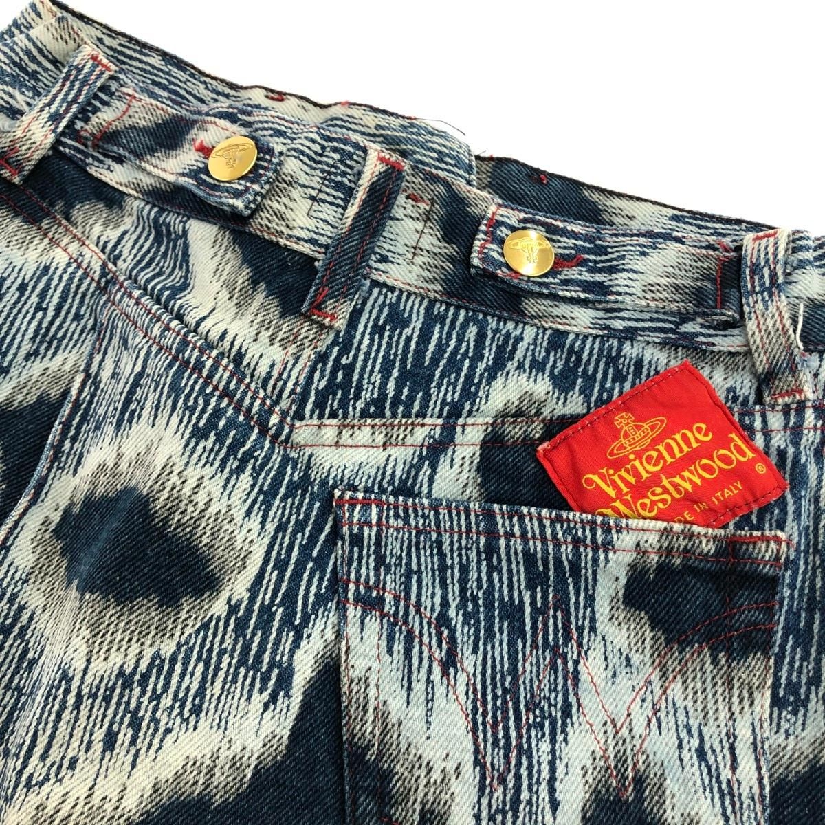 Vivienne Westwood ヴィヴィアンウエストウッド デニムレオパード