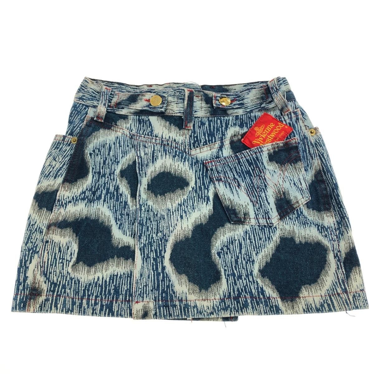 Vivienne Westwood ヴィヴィアンウエストウッド デニムレオパード