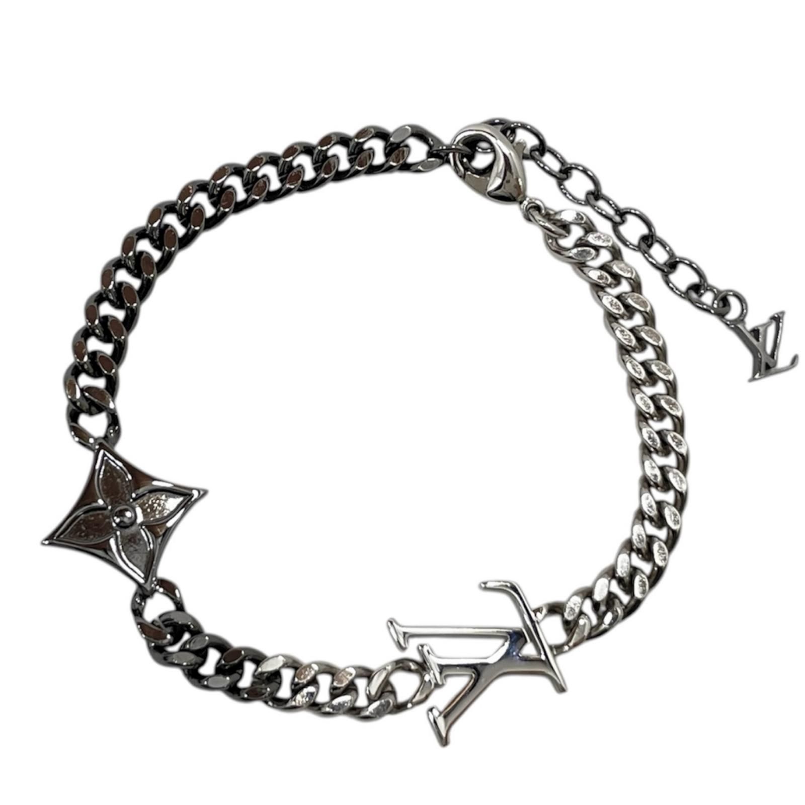 LOUIS VUITTON ルイ ヴィトン LV インスティンクト ブレスレット M00508 シルバー 尾張小牧店