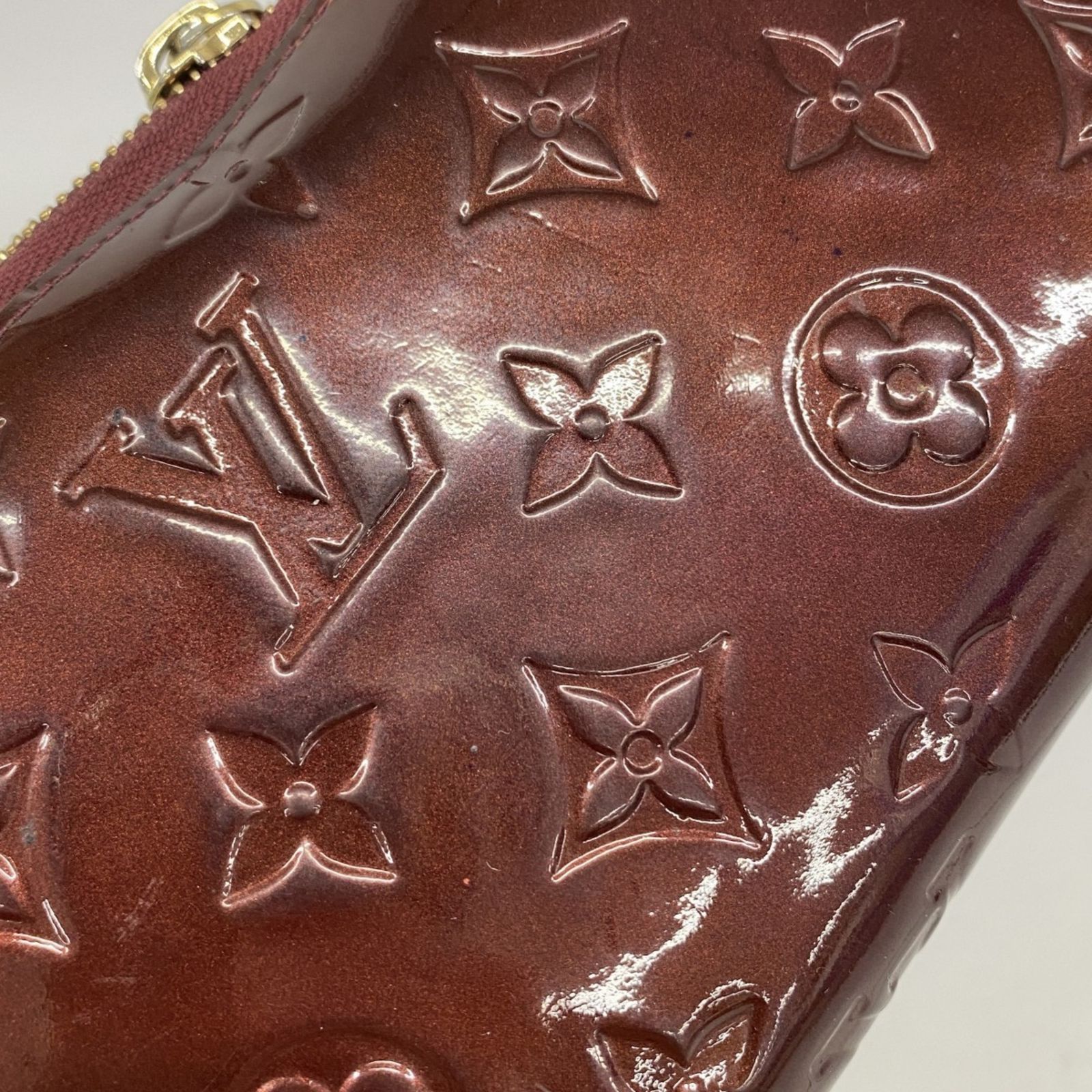  ルイ ヴィトン Louis Vuitton 長財布 ヴェルニ ジッピーウォレット M 91536 ルージュフォーヴィストレディース 長財布 小物