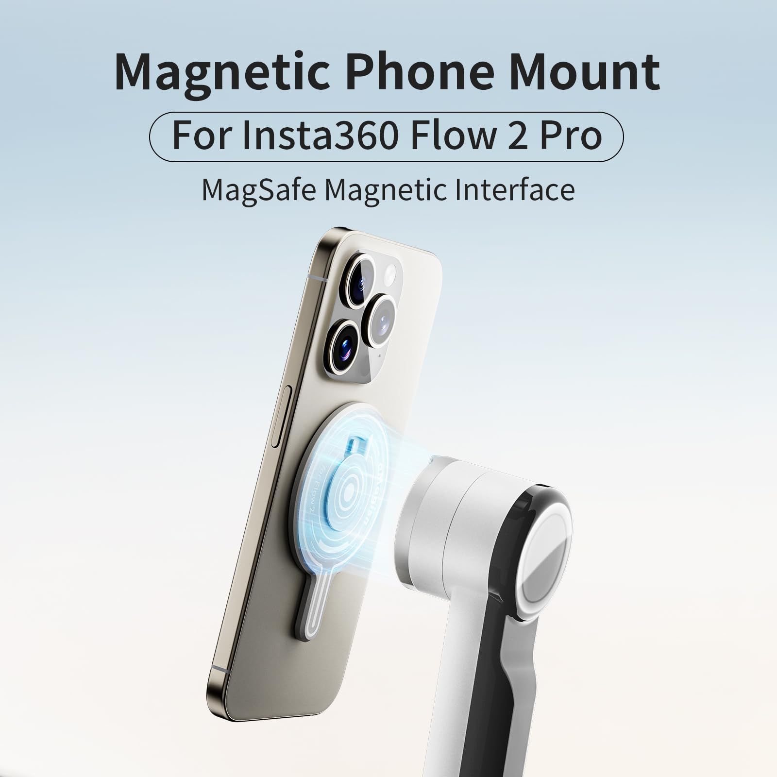 新品 Insta360 Flow 2 Proジンバル 磁気アダプターinsta flow 360